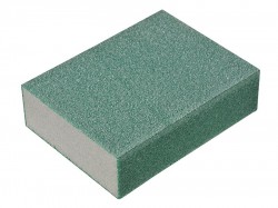 Oakey Dual-Grit Flexible Sanding Sponge Fine/Coarse