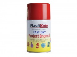 PlastiKote Fast Dry Enamel Aerosol Insignia Red 100ml