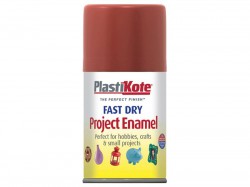 PlastiKote Fast Dry Enamel Aerosol Nut Brown 100ml