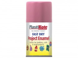 PlastiKote Fast Dry Enamel Aerosol Hot Pink 100ml