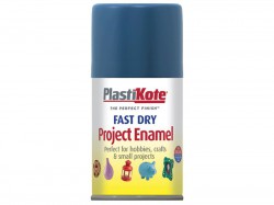 PlastiKote Fast Dry Enamel Aerosol Harbour Blue 100ml