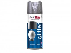 PlastiKote Glitter Effect Spray Silver 400ml