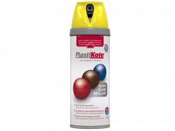 PlastiKote Twist & Spray Gloss New Yellow 400ml