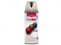 PlastiKote Twist & Spray Satin Warm Grey 400ml