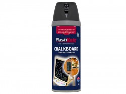 PlastiKote Twist & Spray Chalkboard Paint Black 400ml