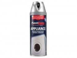 Plasti-kote Twist & Spray Appliance Enamel Satin Chrome 400ml