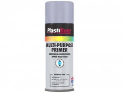 PlastiKote Multi Purpose Enamel Spray Grey Primer 400ml