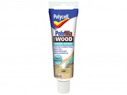 Polycell Polyfilla For Wood General Repairs Tube Light 75g