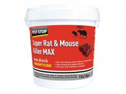 Pest-Stop (Pelsis Group) Super Rat & Mouse Killer MAX Wax Blocks