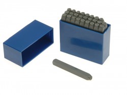 Priory 181- 3.0mm Set of Letter Punches 1/8in