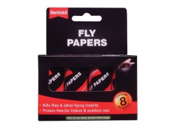 Rentokil Fly Papers (Pack 8)