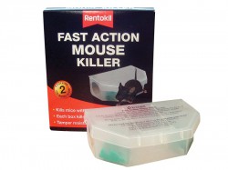 Rentokil Fast Action Mouse Killer (Twin Pack)