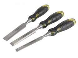 Roughneck Professional Bevel Edge Chisel Set, 3 Piece