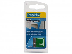 Rapid 140/10NB 10mm Galvanised Staples (Narrow Box 650)