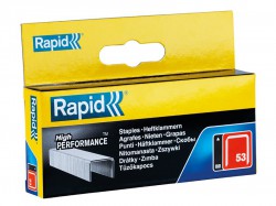 Rapid 53/10B 10mm Galvanised Staples (Box 2500)