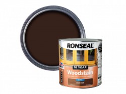 Ronseal 10 Year Woodstain Dark Oak 2.5 litre