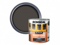 Ronseal 10 Year Woodstain Smoked Walnut 2.5 litre