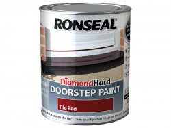 Ronseal Diamond Hard Doorstep Paint Tile Red 750ml