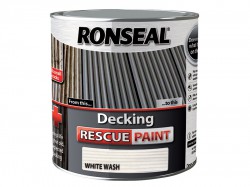 Ronseal Decking Rescue Paint White Wash 2.5 litre