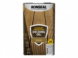 Ronseal Ultimate Protection Decking Oil Natural Oak 5 Litre