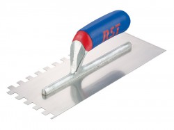 R.S.T. Notched Trowel Square 6mm Soft Touch Handle 11 x 4.1/2in