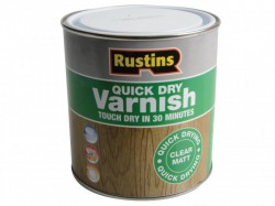 Rustins Quick Dry Varnish Matt Clear 1 Litre