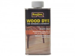 Rustins Wood Dye Brown Mahogany 1 Litre