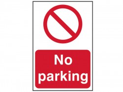 Scan No Parking - PVC Sign 200 x 300mm