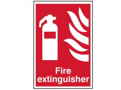 Scan Fire Extinguisher - PVC Sign 200 x 300mm