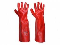 Scan PVC Gauntlet 45cm (18in) - L (Size 9)