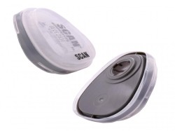 Scan Twin Half Mask P2 Particle Filter Cartridge (Pack of 2)