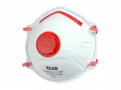 Scan Moulded Disposable Valved Masks FFP3 (Pack 2)