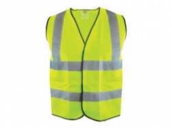 Scan Hi-Vis Yellow Waistcoat - XXXL (56in)