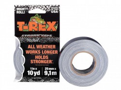 Shurtape T-REX Duct Tape 25mm x 9.1m Graphite Grey