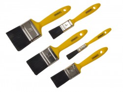 STANLEY Hobby Paint Brush Set of 5 12 25 37 50 & 62mm