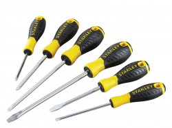 STANLEY 0-60-209 Essential Screwdriver Set, 6 Piece