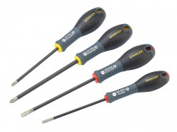 Stanley Tools 062060 Diamond Tip Screwdriver Set of 4 - PH / SL