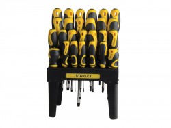 STANLEY 062142 Screwdriver Set in Rack, 26 Piece