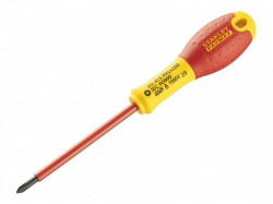 STANLEY FatMax VDE Insulated Screwdriver Phillips Tip PH1 x 100mm