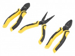 STANLEY ControlGrip Pliers Set, 3 Piece