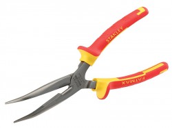 STANLEY FatMax Bent Long Nose Pliers VDE 200mm