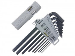 STANLEY Metric Hexagon Grip Key Set, 9 Piece