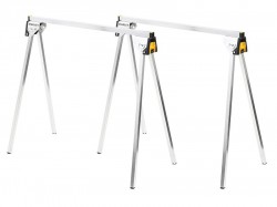 STANLEY Essential Metal Sawhorses (Twin Pack)