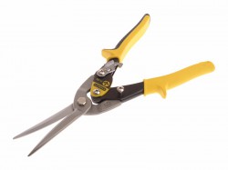 STANLEY Yellow Long Aviation Snips Straight Cut 300mm (12in)