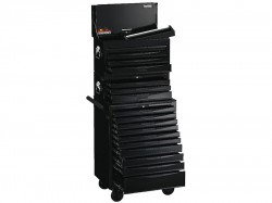 Teng 8 Series Stack System Black, 19 Drawer