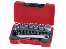 Teng T1420 Socket Bit Set of 20 1/4in Drive