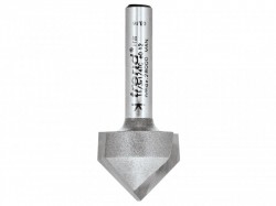 Trend 11/3 x 1/4 TCT V-Groove Cutter 45 9.2 x 19.1mm