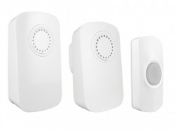 Uni-Com Smart Portable Chime & Plug-In Door Chime (Twin Pack)