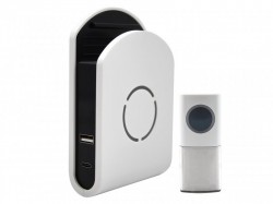 Uni-Com Plug-In Door Chime USB Charger UNC68556