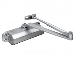 UNION CE3F Fixed Size 3 Rack & Pinion Door Closer Silver